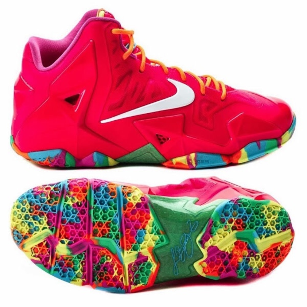 Nike Lebron 11 Fruity Pebbles Sneakers